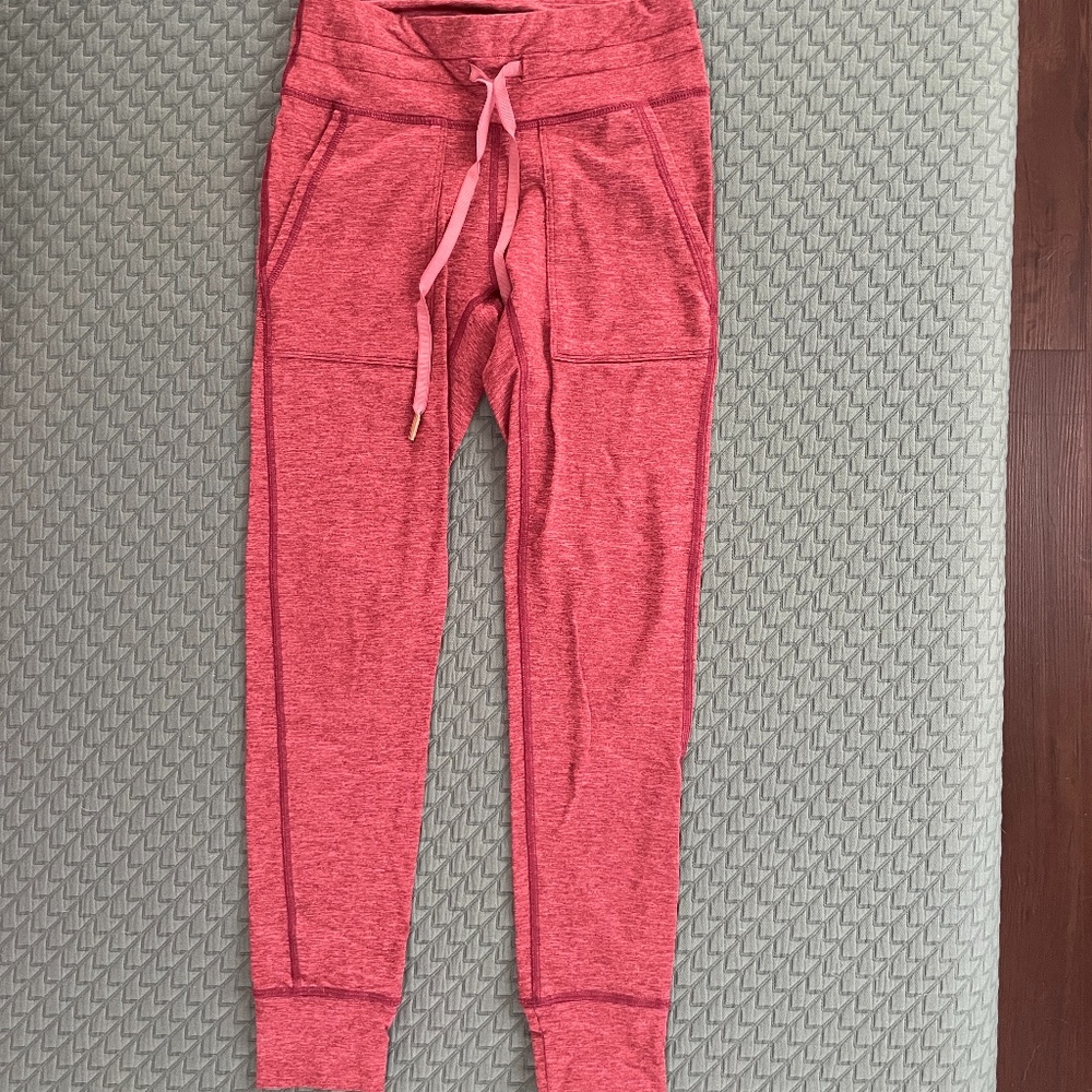(2) aerie Drawstring Lined Jogger Leggings w/ Pockets